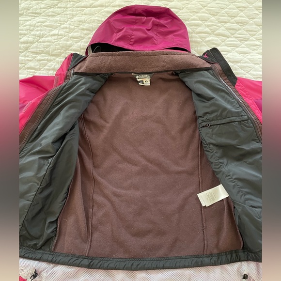 Women’s Columbia 3 in 1 Stormdry Fleece Interchange Jacket, medium - Picture 2 of 7